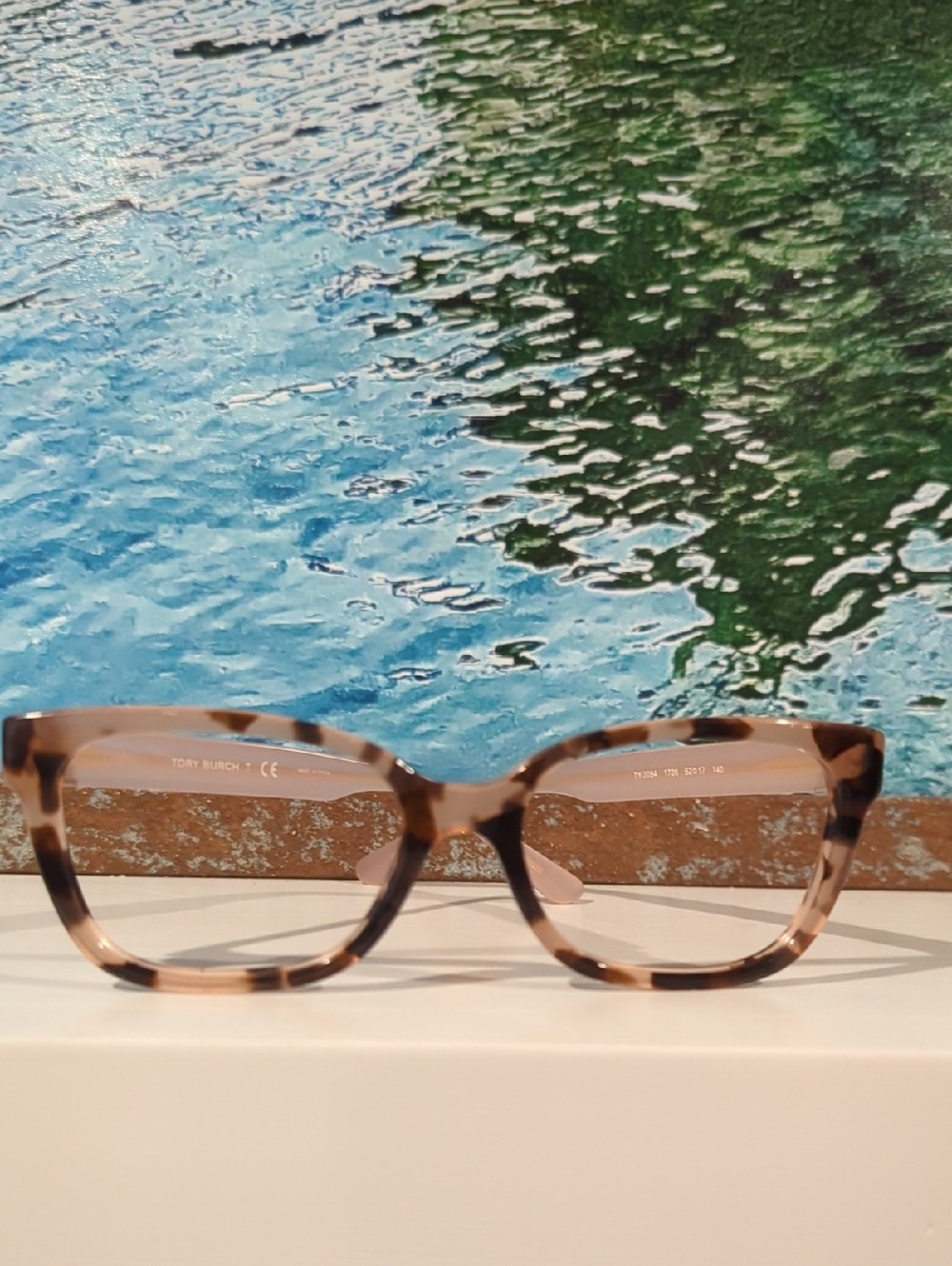 Tory Burch TY2084 1726 Eyeglasse Frame Women's Blush Tortoise Full Rim 52-17-140